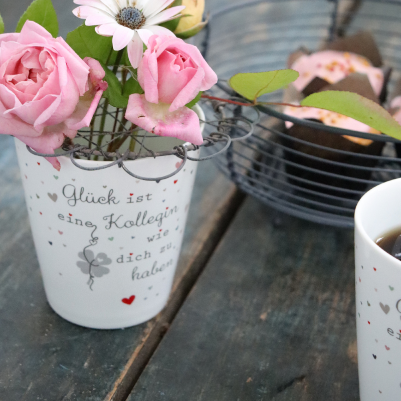 Becher Happy Mug Kollegin