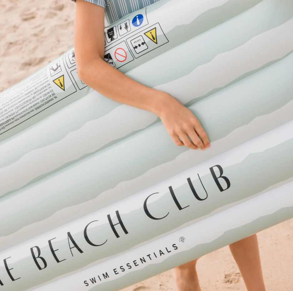 Schwimmmatte Beach Club Streifen