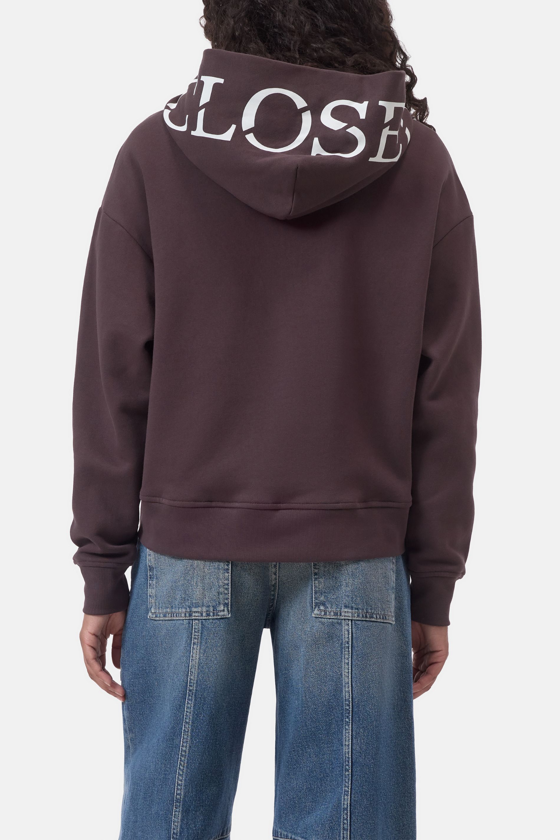 Hoodie Mahagony brown