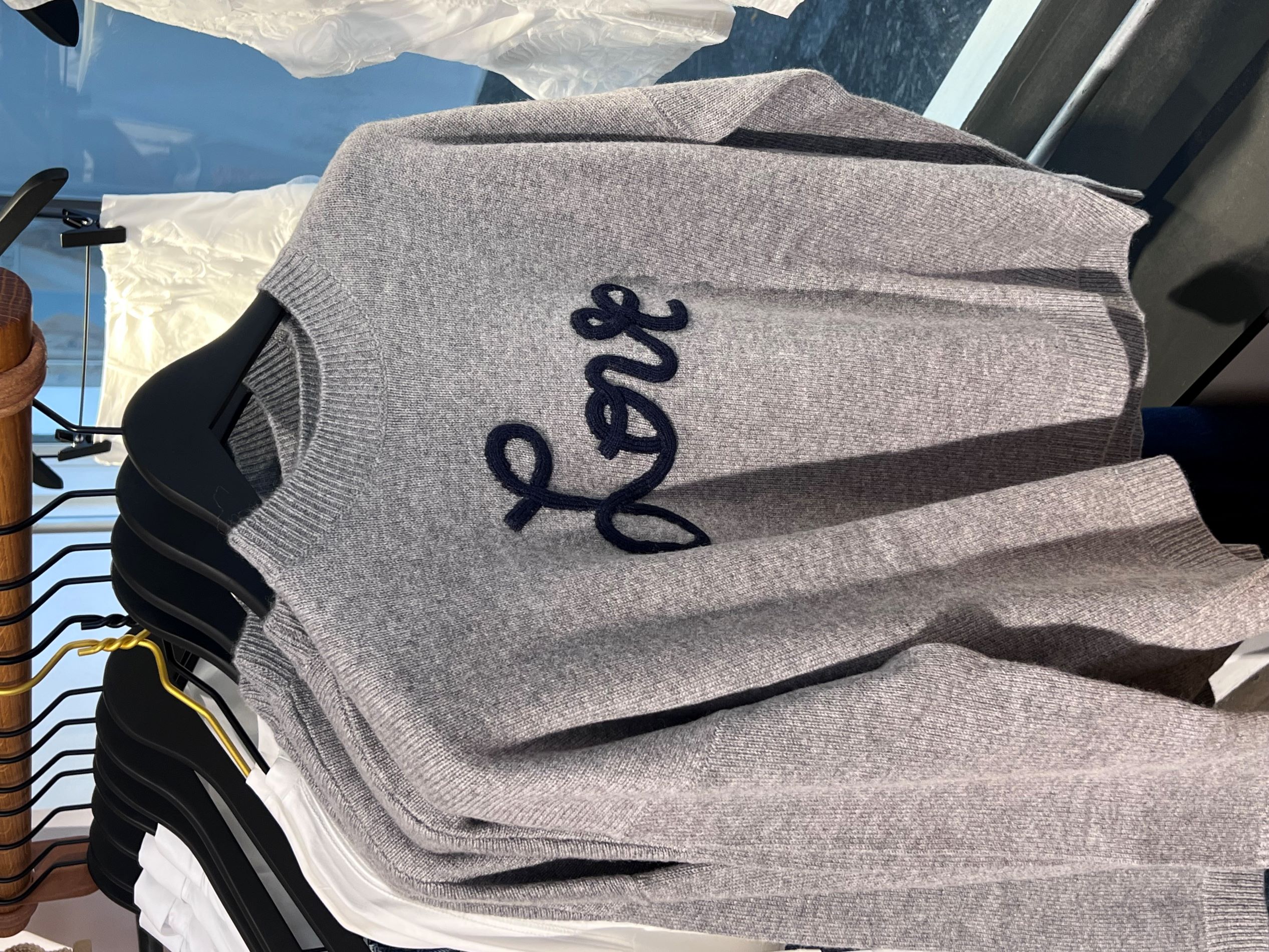 Kaschmir Pullover Jade slate grey