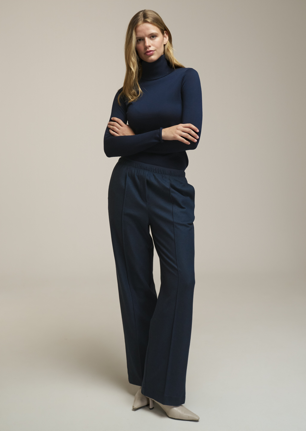 Wollpullover Whiley dunkelblau