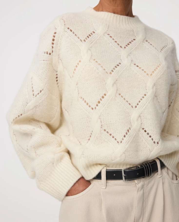 Pullover Gabriel off white