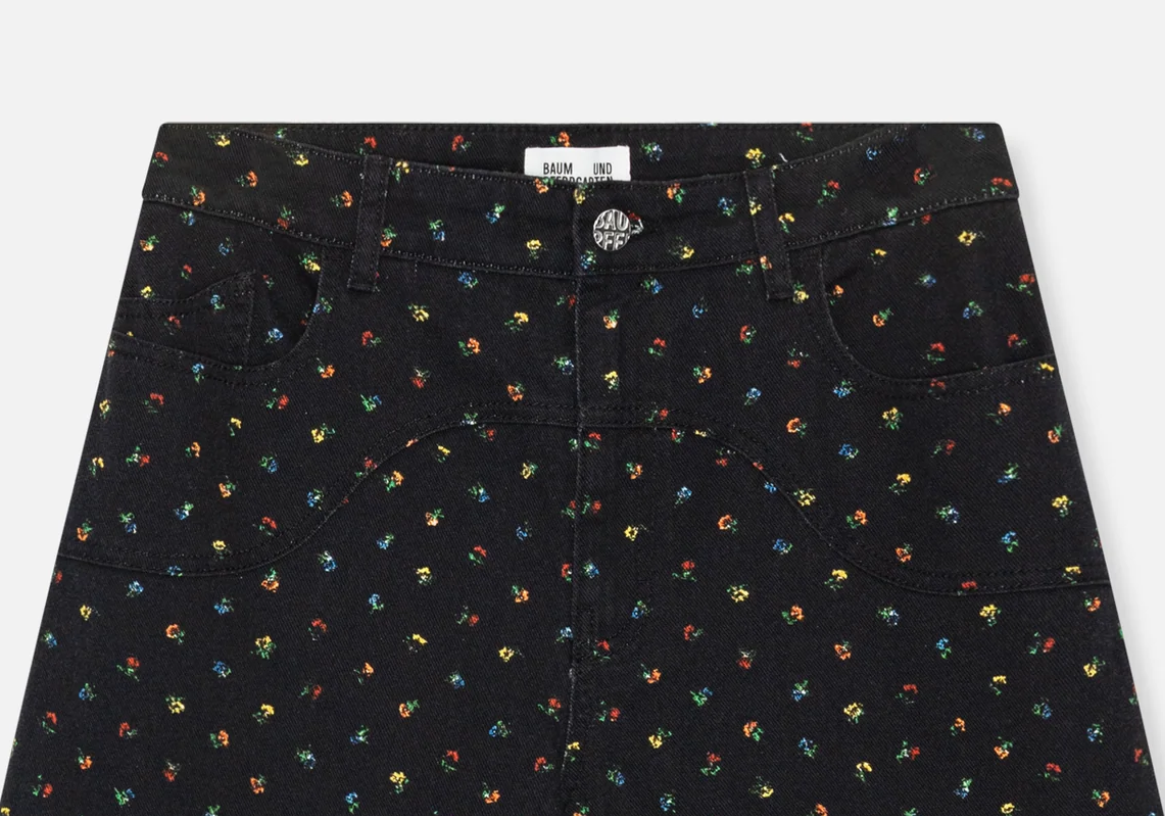 Jeans NAPOLEN Black Petite Flower