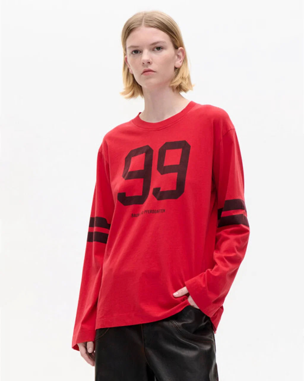 Langarm Shirt JEEVONA Samba Red