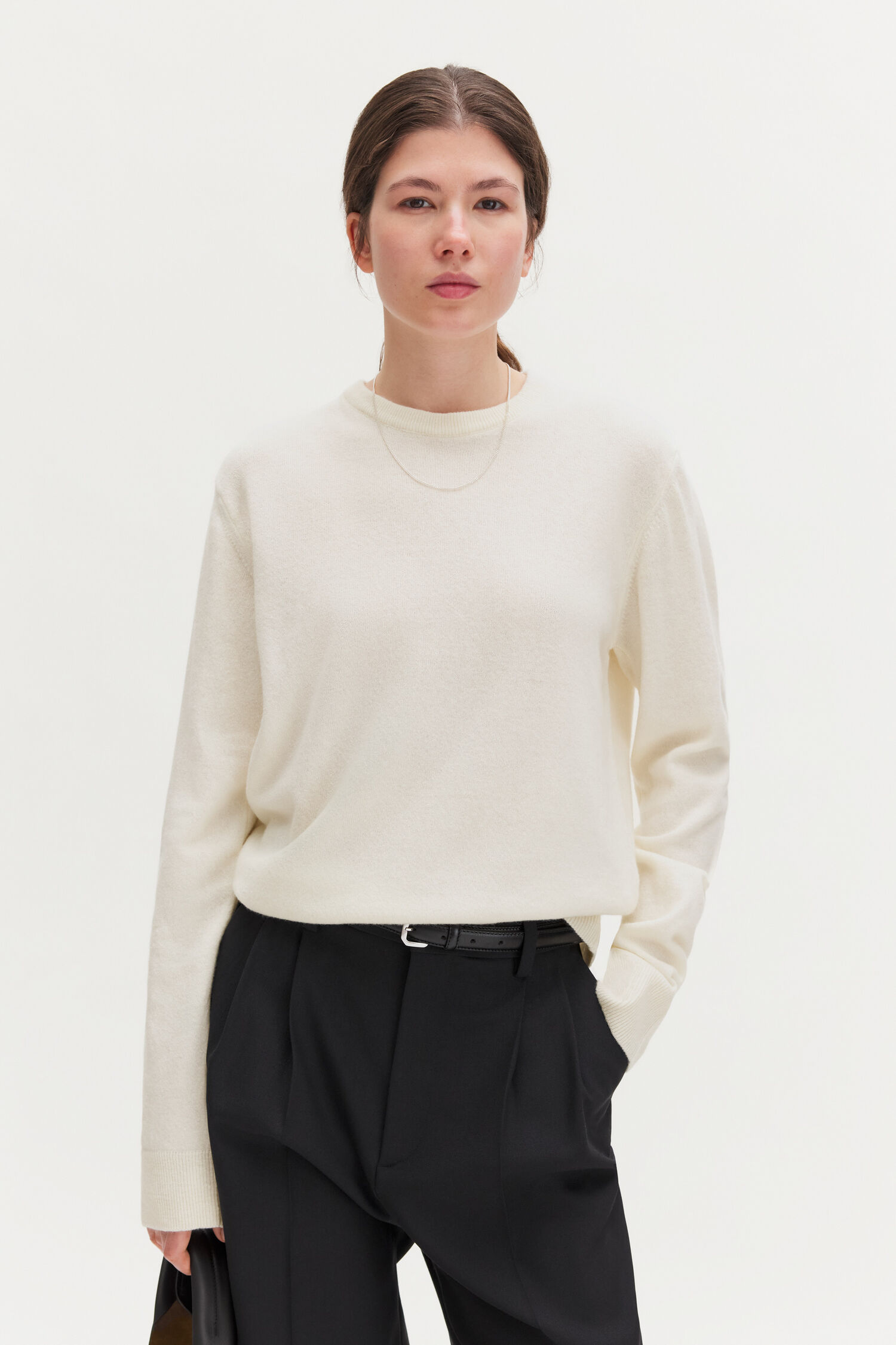 Wollpullover Soft Wool Off-White