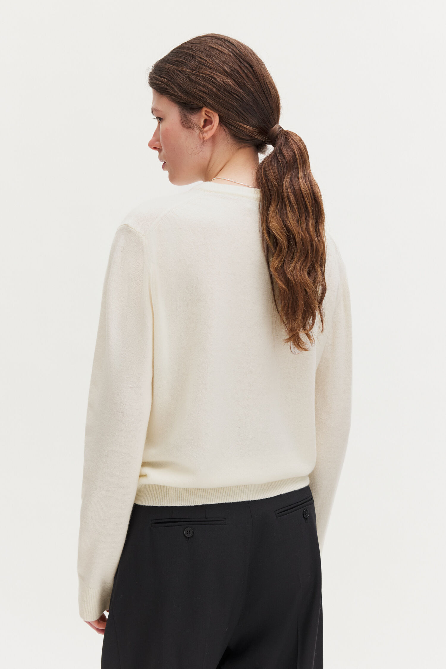 Wollpullover Soft Wool Off-White
