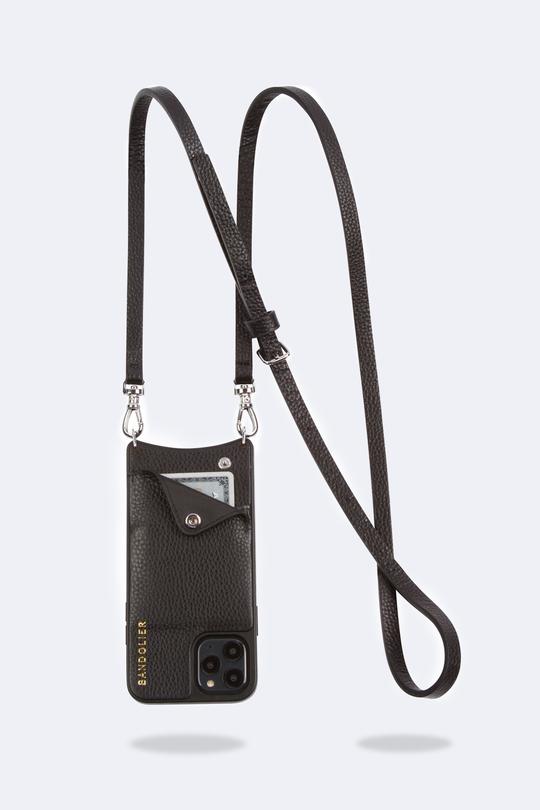 Emma Crossbody black/ silver Iphone 11