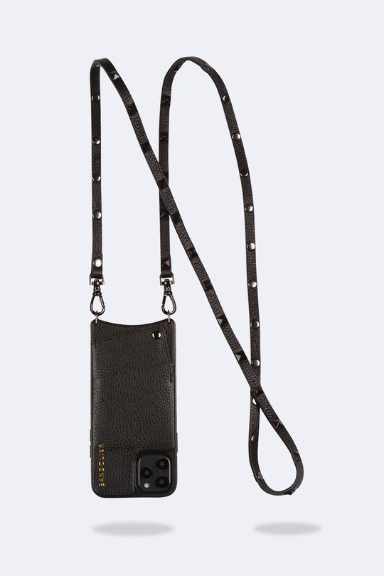 Sarah Crossbody black/ black-pewter Iphone X