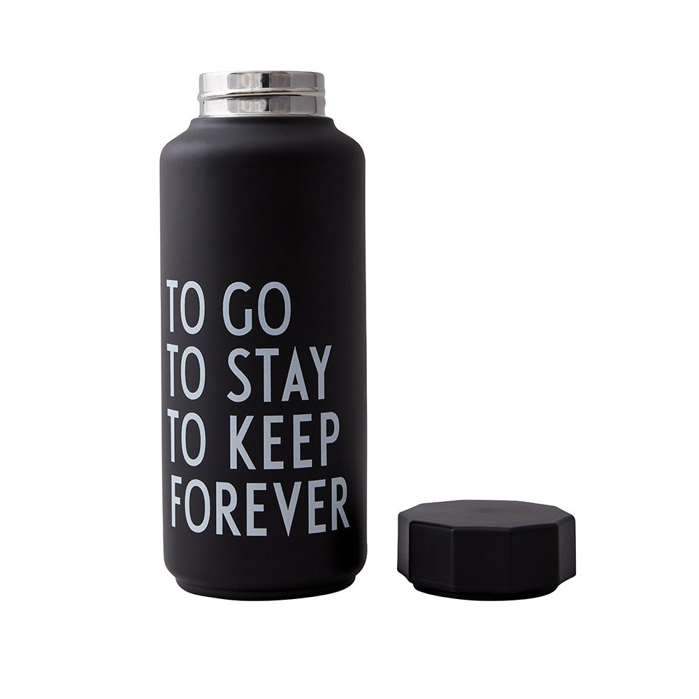 Thermo Bottle - Special Edition TO GO/ BLACK