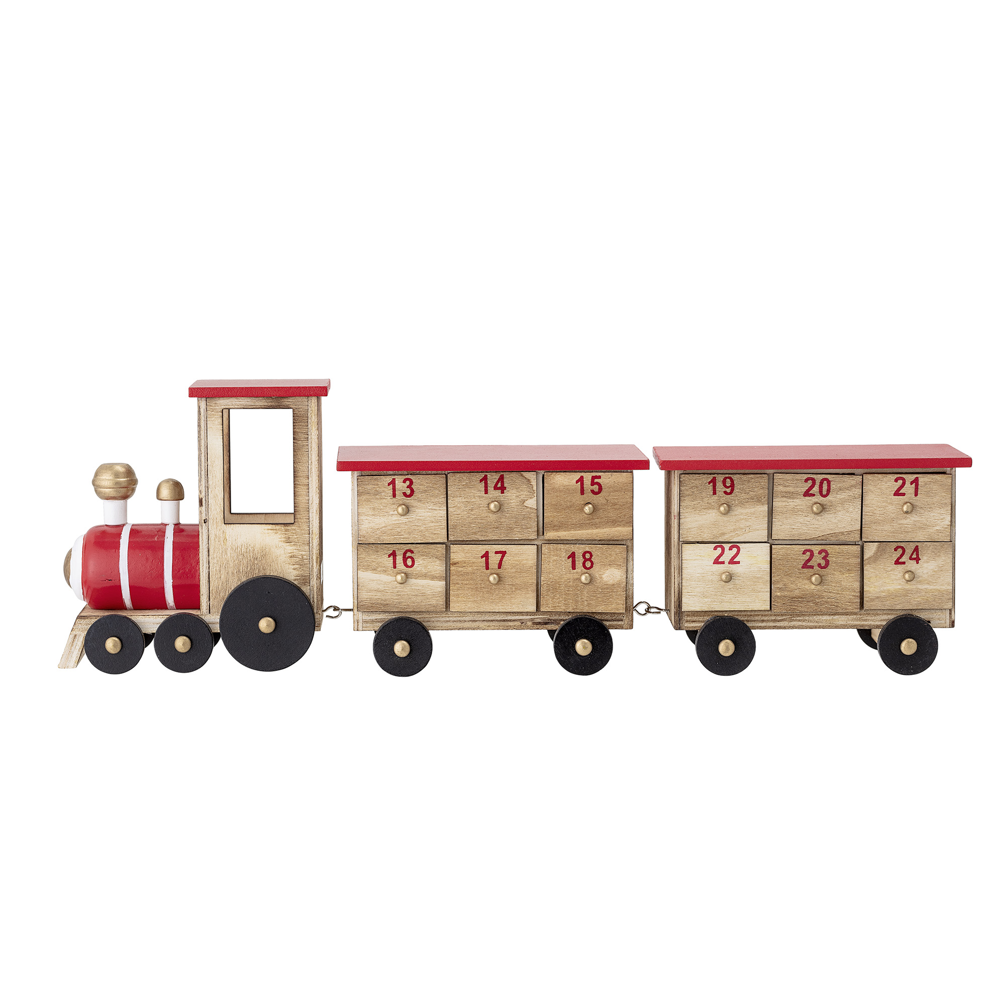 Adventkalender Zug multi color