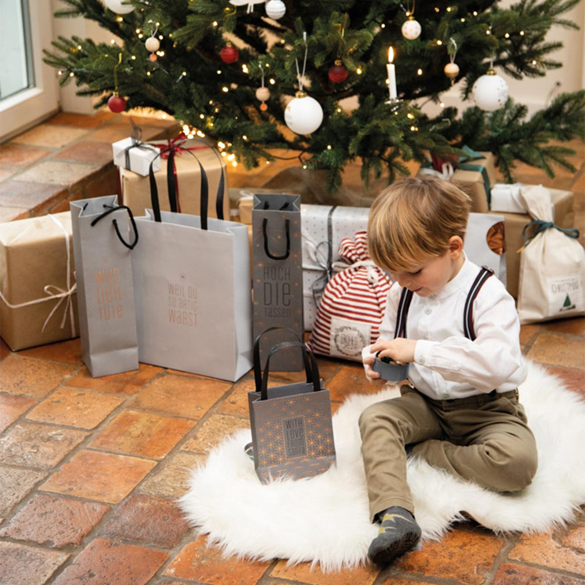 Geschenktasche Weil du so artig bist