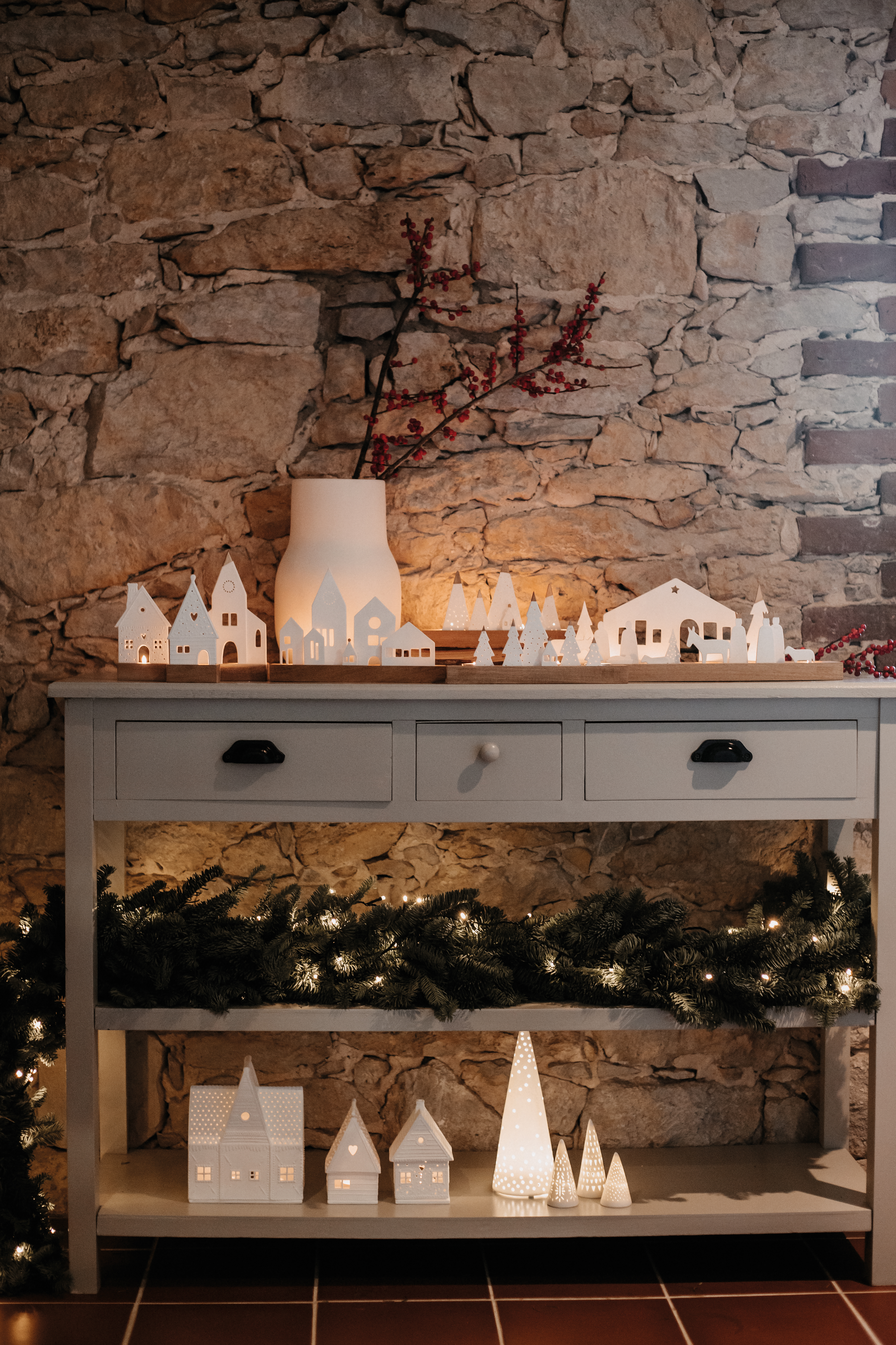 LIVING Xmas Lichtobjekt Krippe